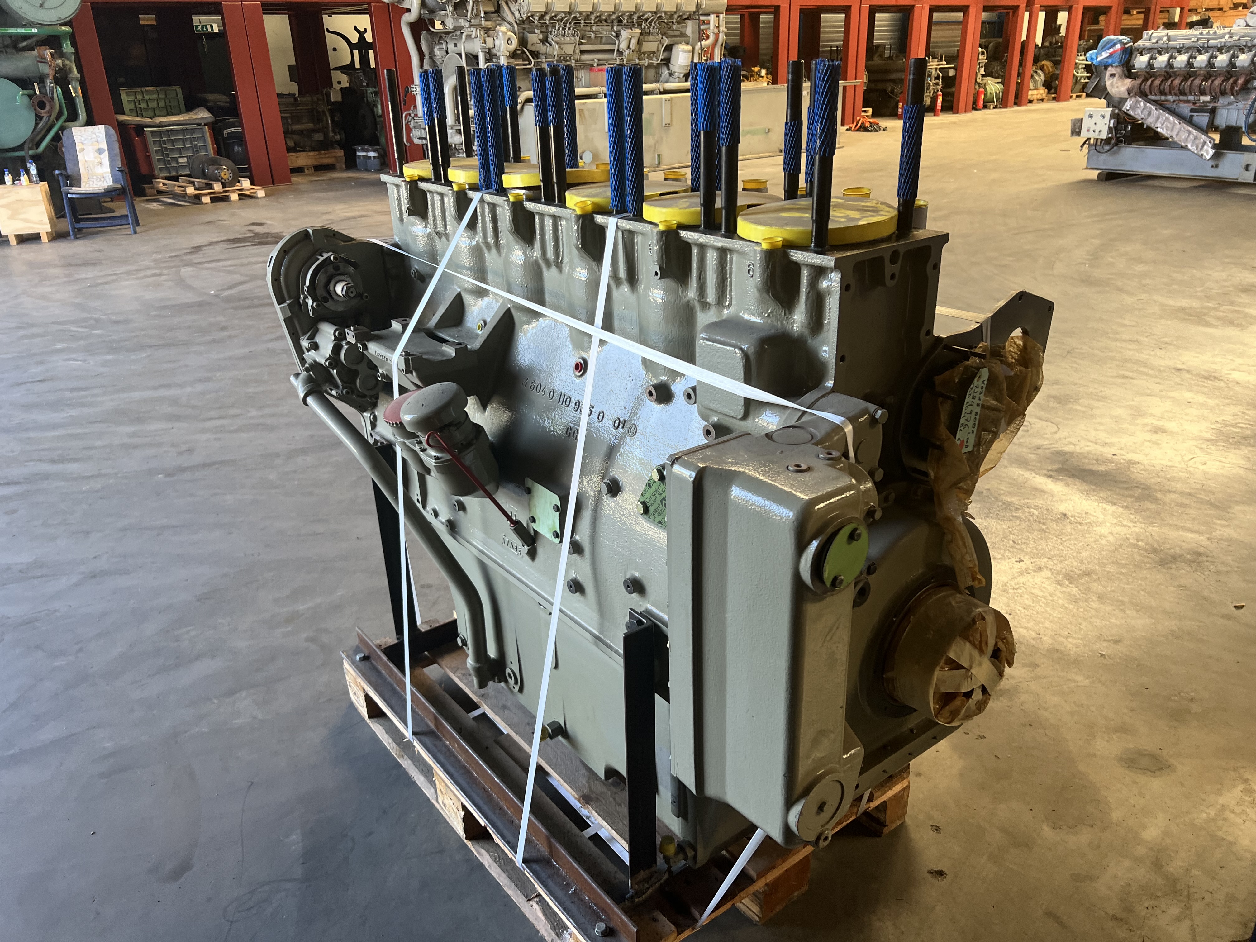 Used MWM DEUTZ TBD 604-BL6 SHORTBLOCK