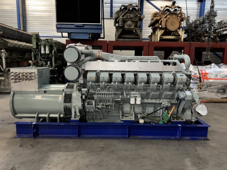 Used 2011 MITSUBISHI S16R-PTA / SINCRO DIESEL GEN. SET 1600 KVA