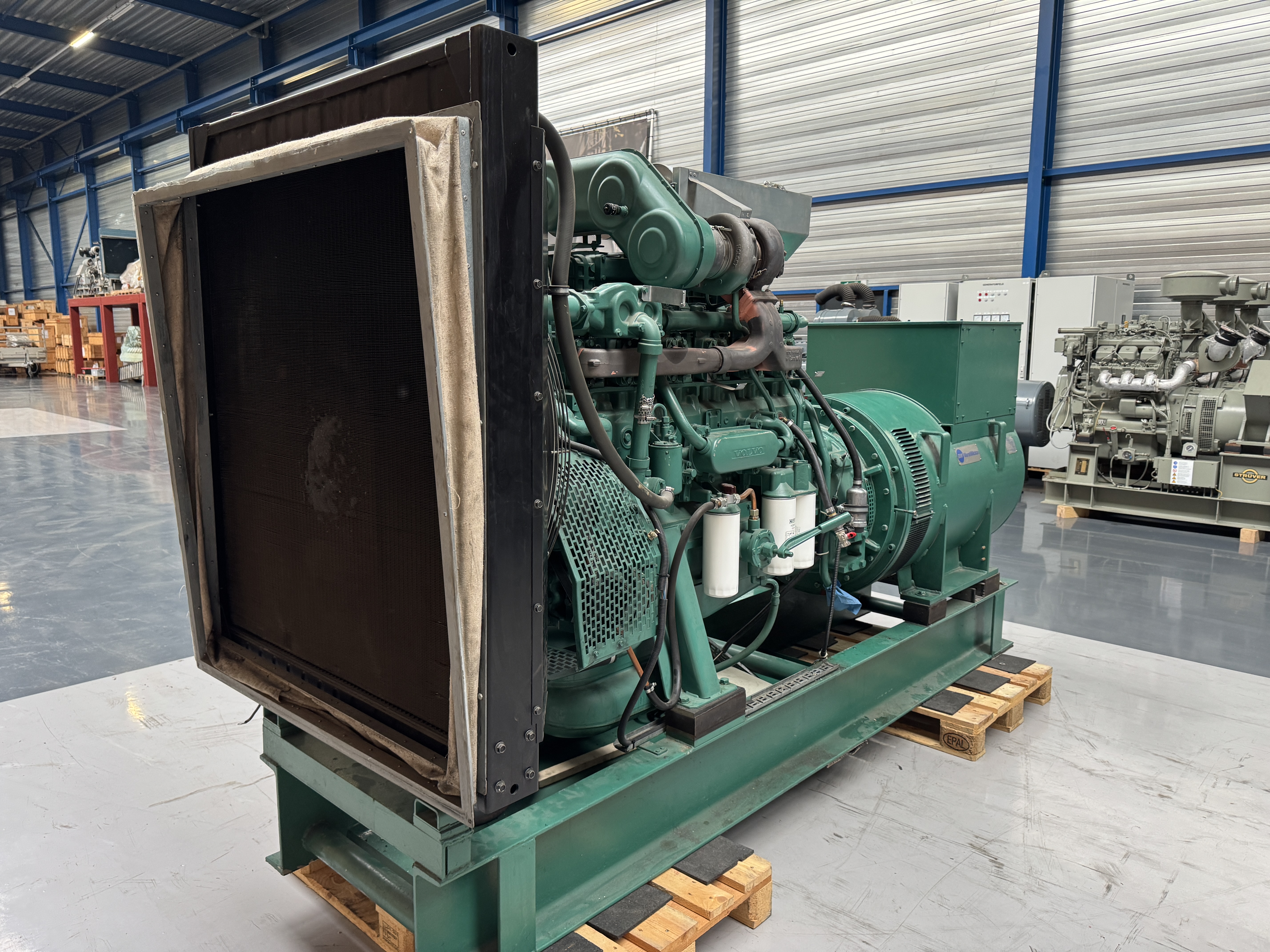 Used VOLVO TWD1630G / MARELLI DIESEL GEN.SET 470 KVA