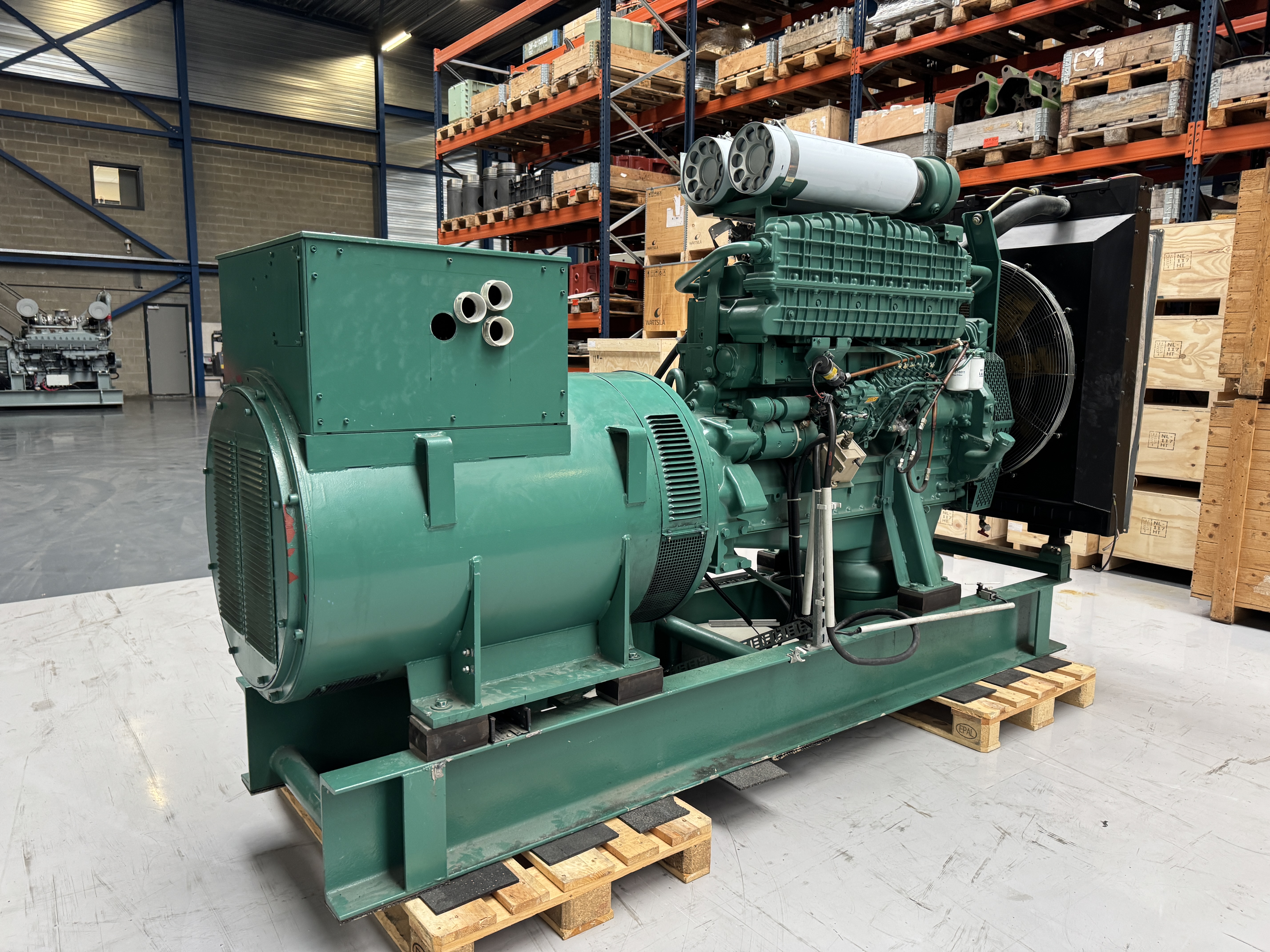 Used VOLVO TWD1630G / MARELLI DIESEL GEN.SET 470 KVA