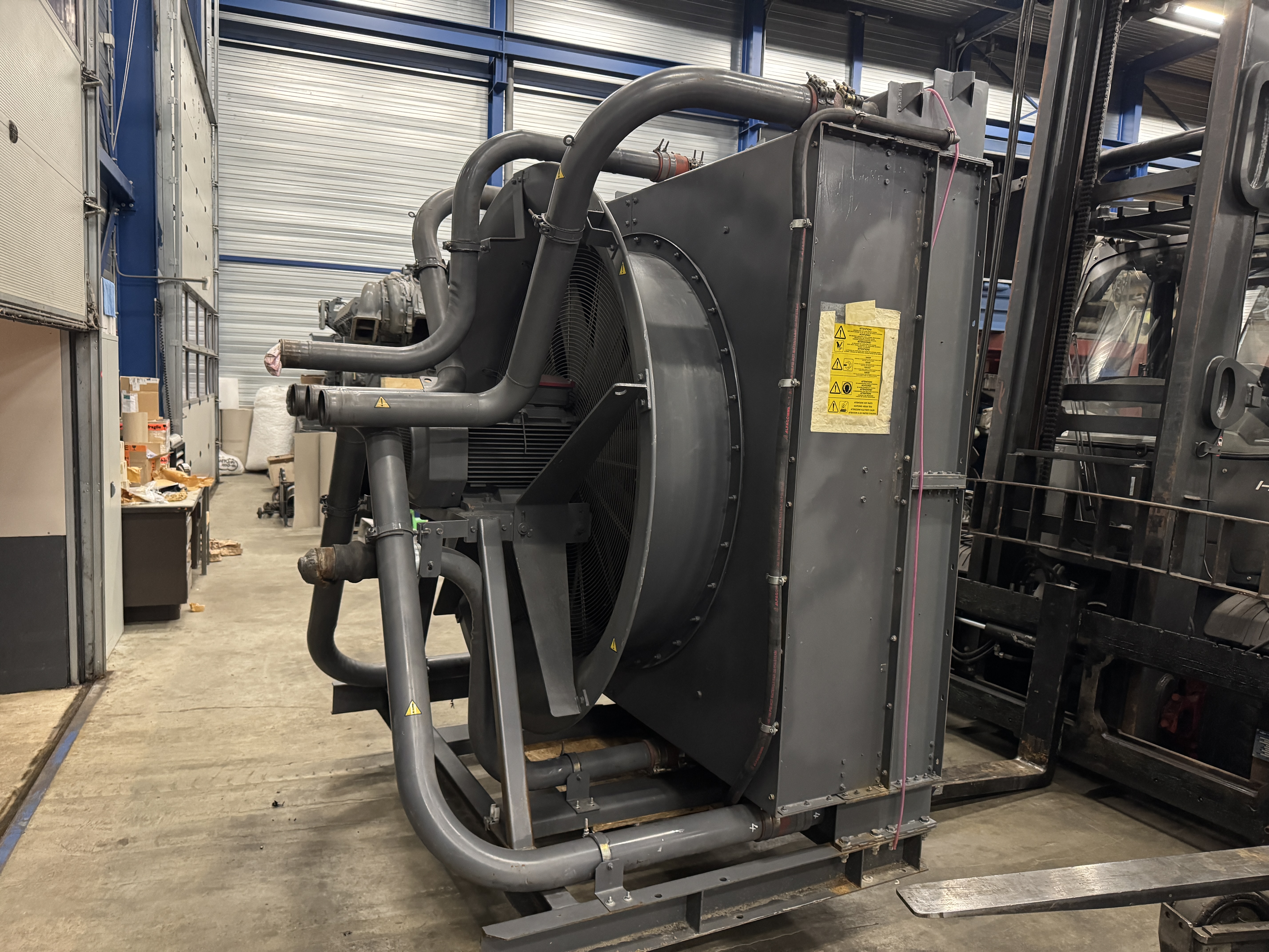 Used DEUTZ TBD 616-V16 / KUNZLER DIESEL GEN.SET 1000 KVA