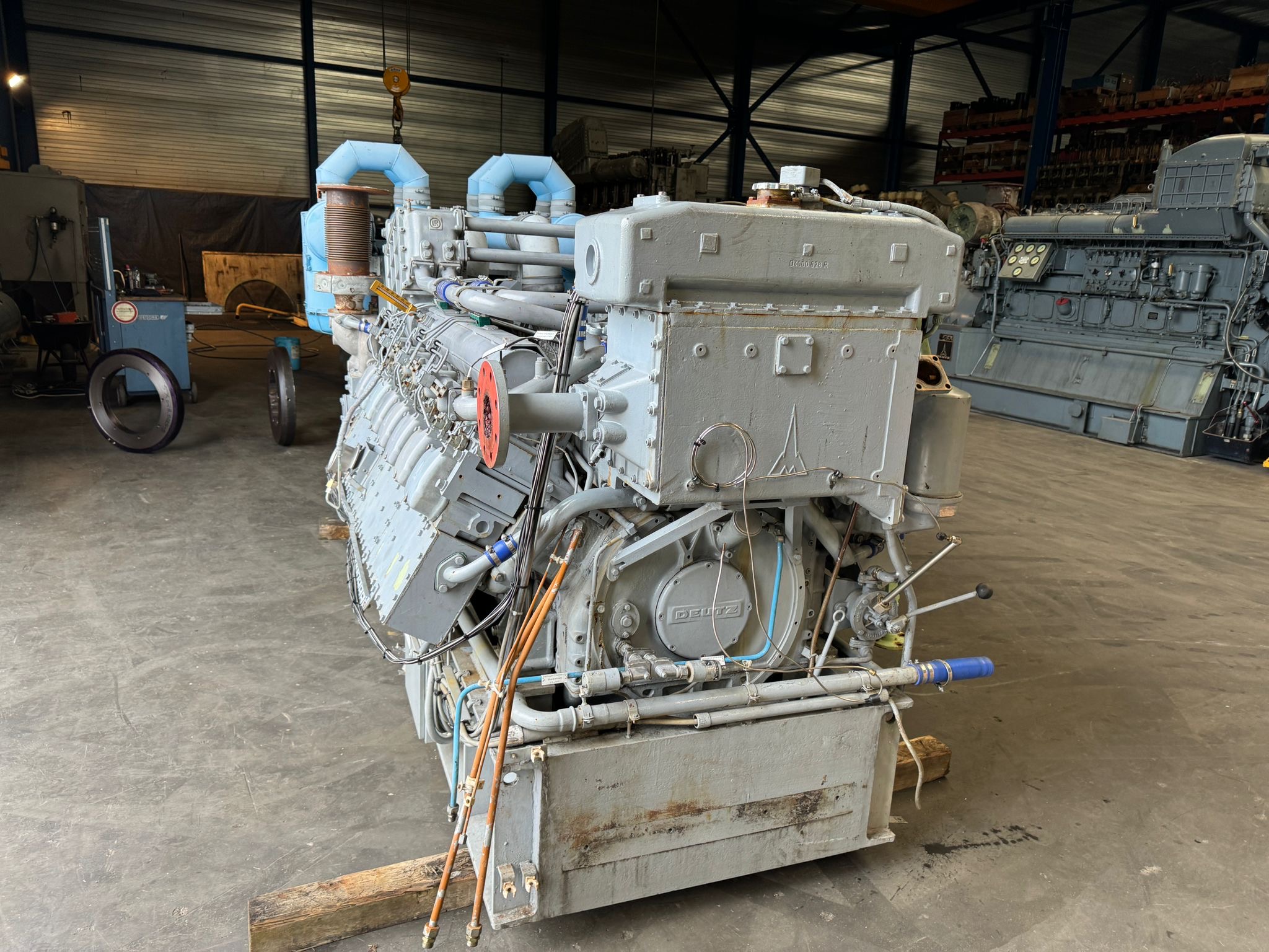Used DEUTZ BA16M816 / PILLER NKT 630-4 / 640 KVA