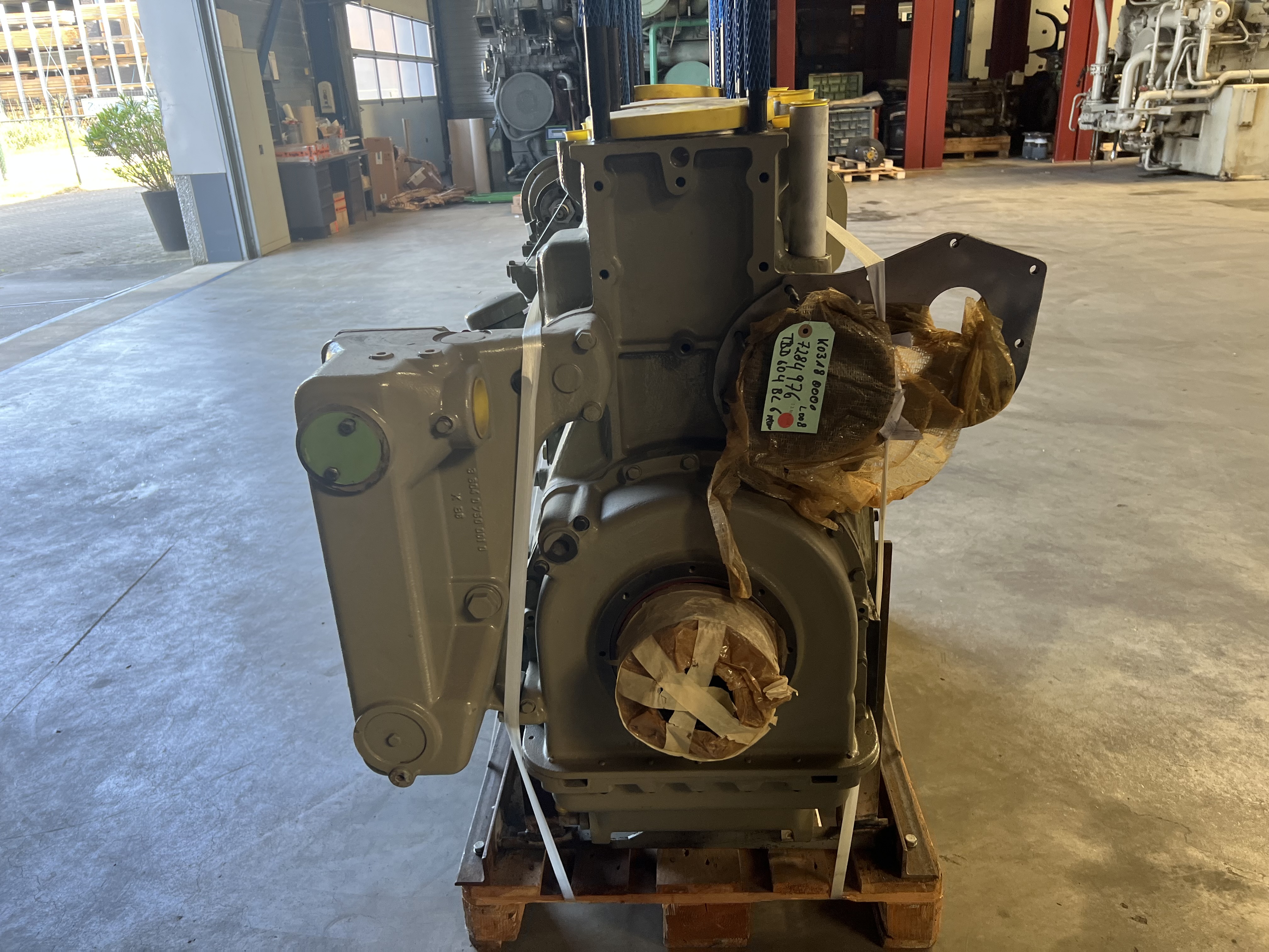 Used MWM DEUTZ TBD 604-BL6 SHORTBLOCK