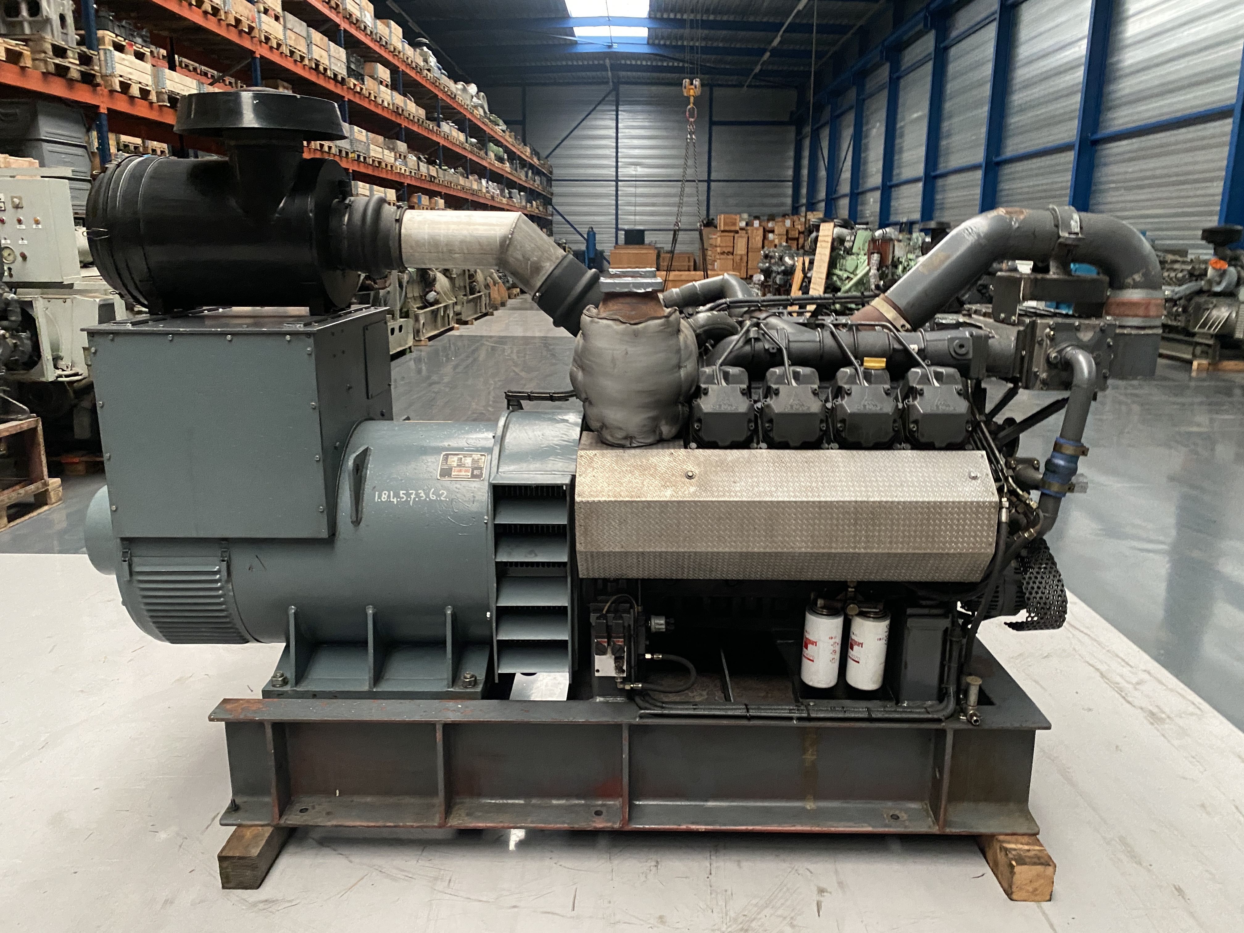 Used 2016 DEUTZ BF8M1015C / STAMFORD GEN.SET 530 KVA