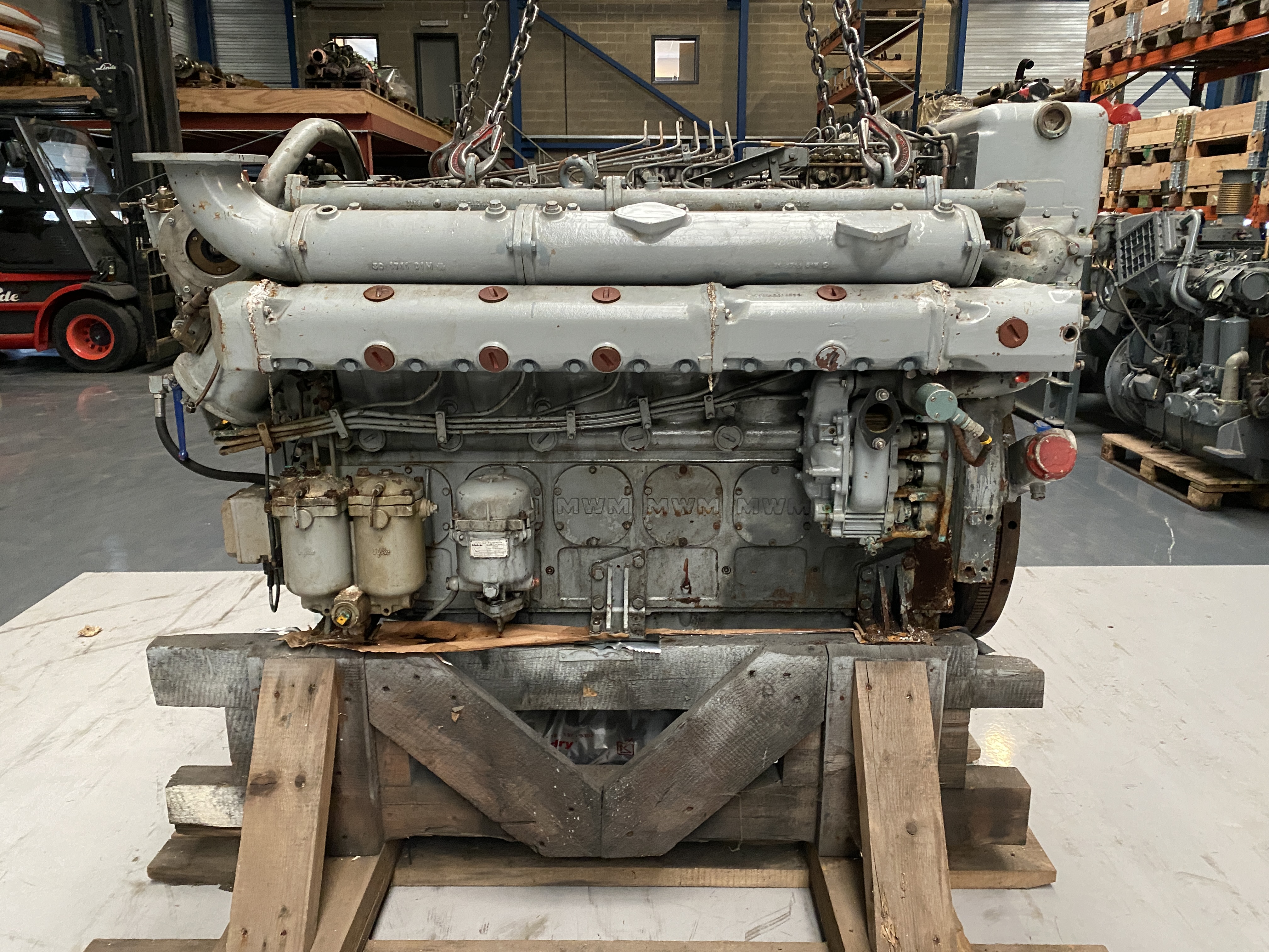 Used DEUTZ MWM RHS518V1211/