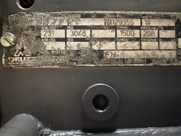 Used 2021 DEUTZ BF6M1015C / STAMFORD GEN.SET 235 KVA