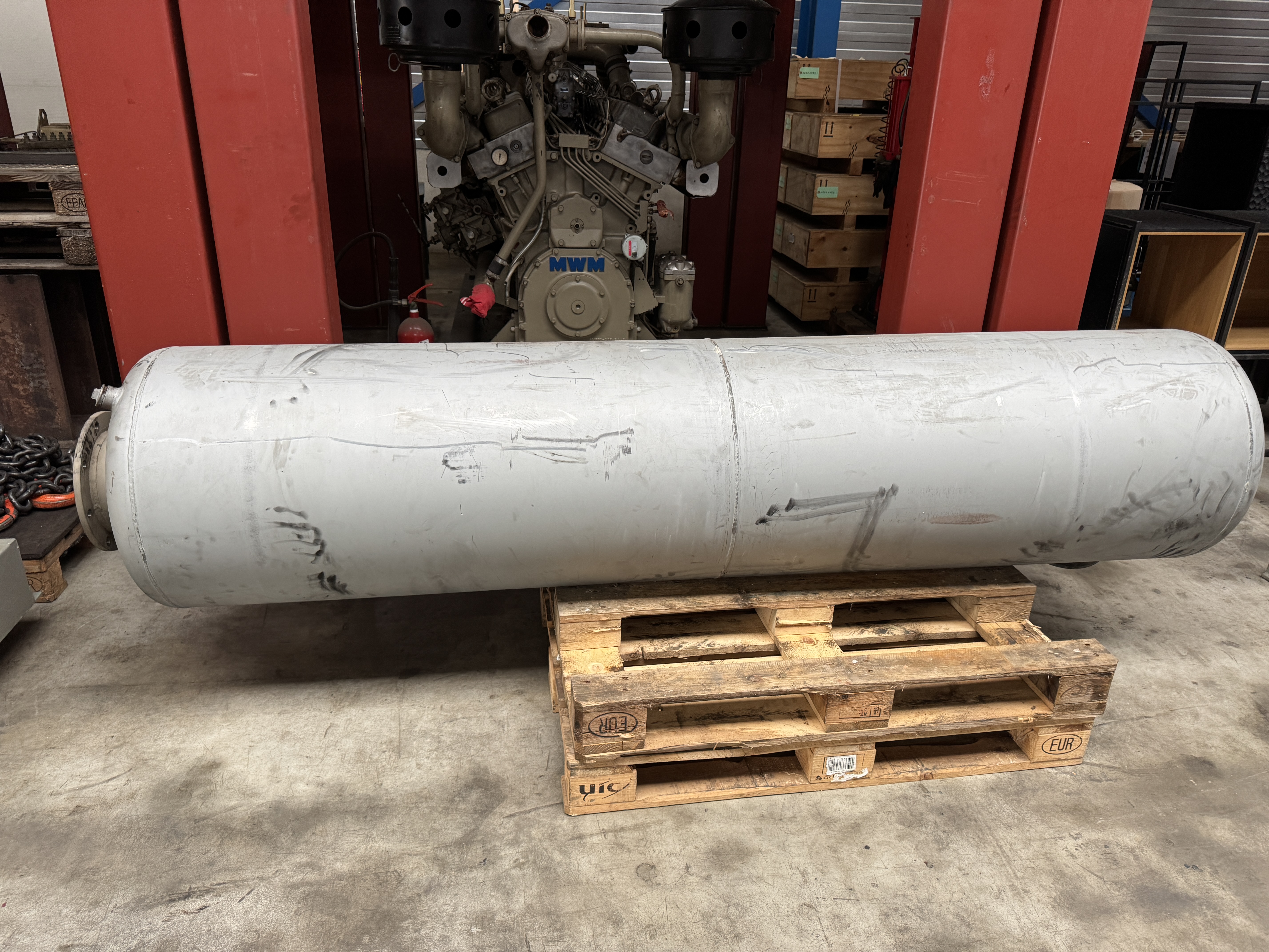 Used VOLVO TWD1630G / MARELLI DIESEL GEN.SET 470 KVA