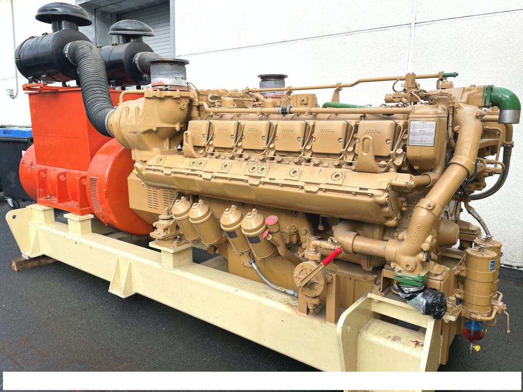 Used MTU 12V396 / PILLER DIESEL GEN.SET 900 KVA