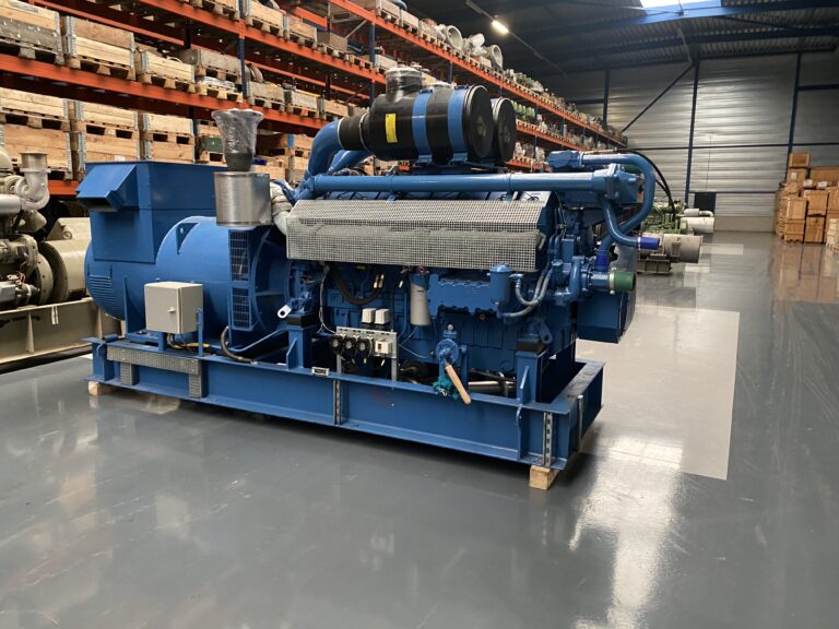 Used 2000 DEUTZ TBD 616-V16 / STAMFORD DIESEL GEN.SET 800 KVA