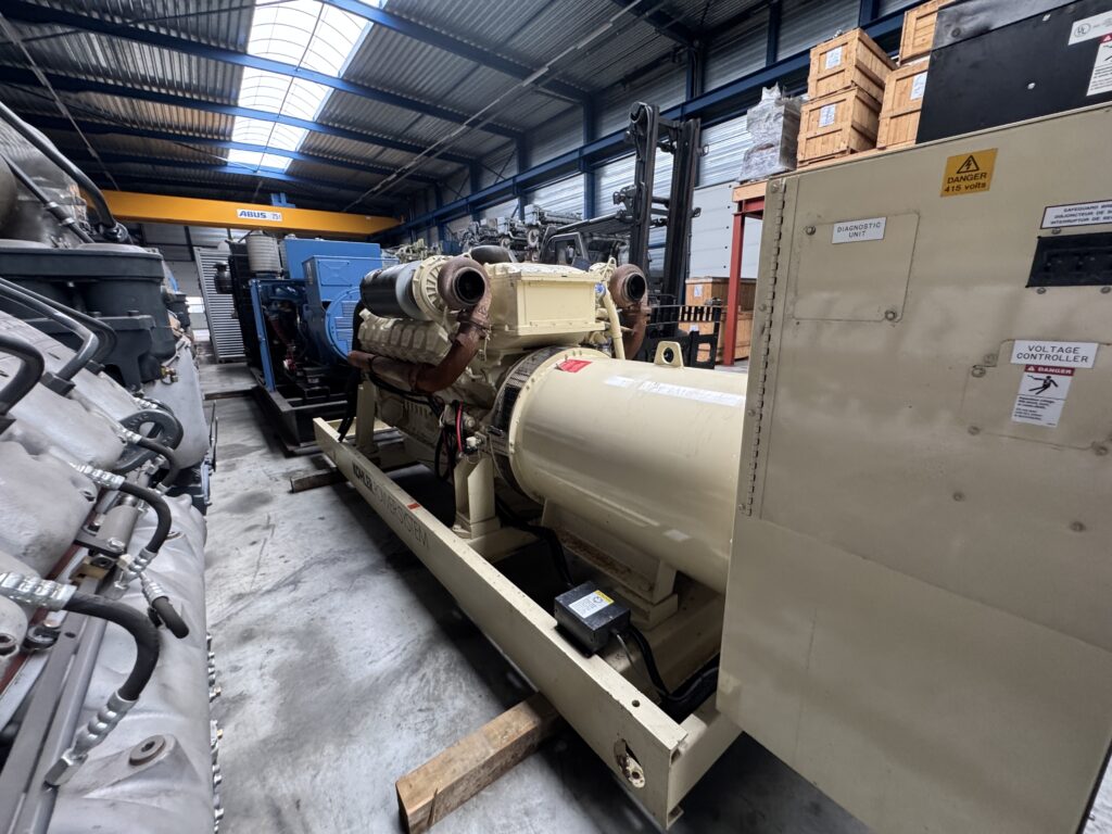 Used MTU 16V-2000 / KOHLER DIESEL GEN.SET 820 KVA