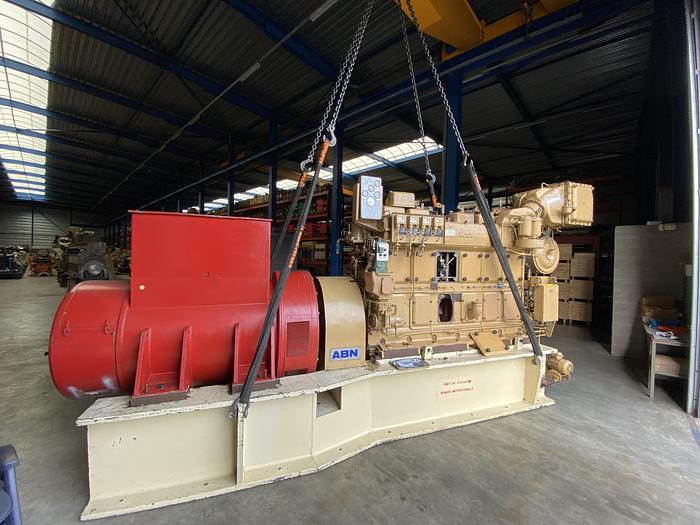 Used 1984 MAK 6M282 GEN.SET 1210 KVA