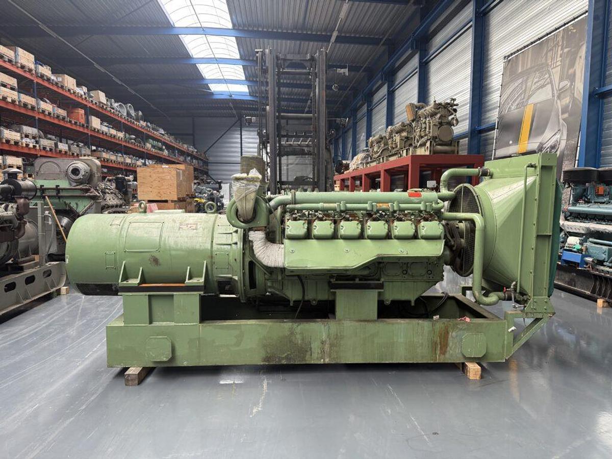 Used DEUTZ BF12M716 / A.VAN KAICK DIB 100D.4 - 325 KVA