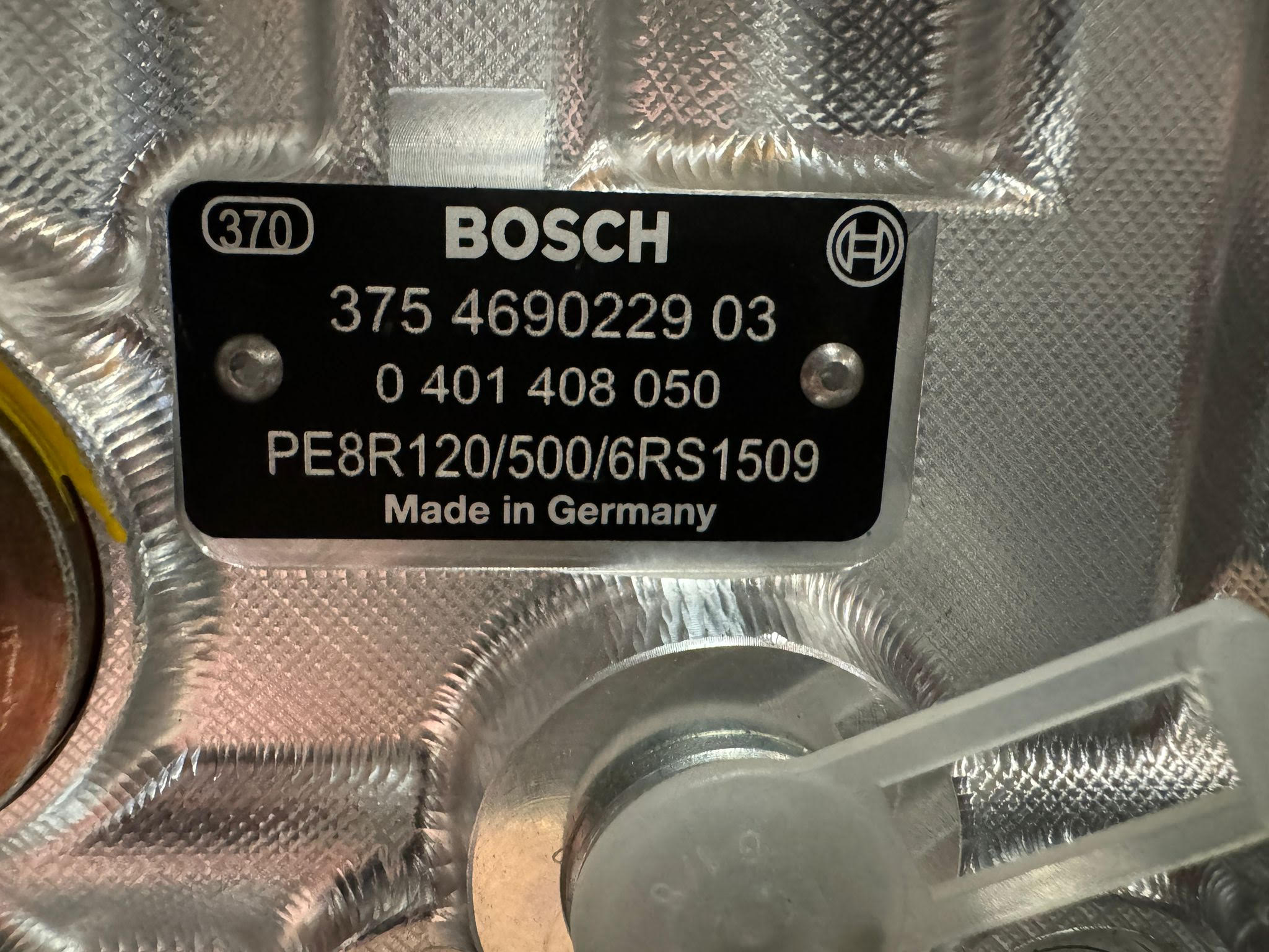 FUEL INJECTION PUMP BOSCH TBD616 - V16