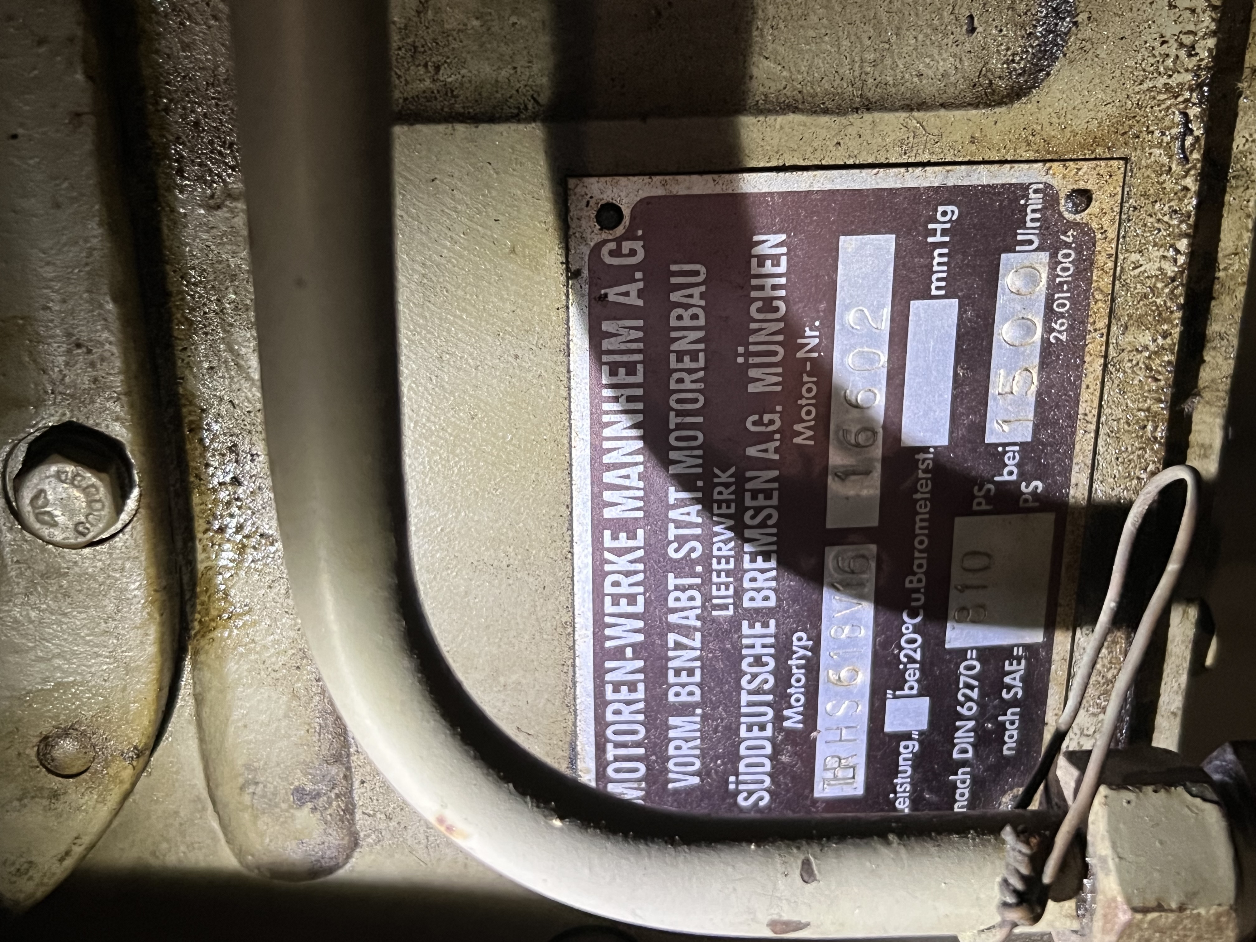 Used MWM TBRHS618-V16 