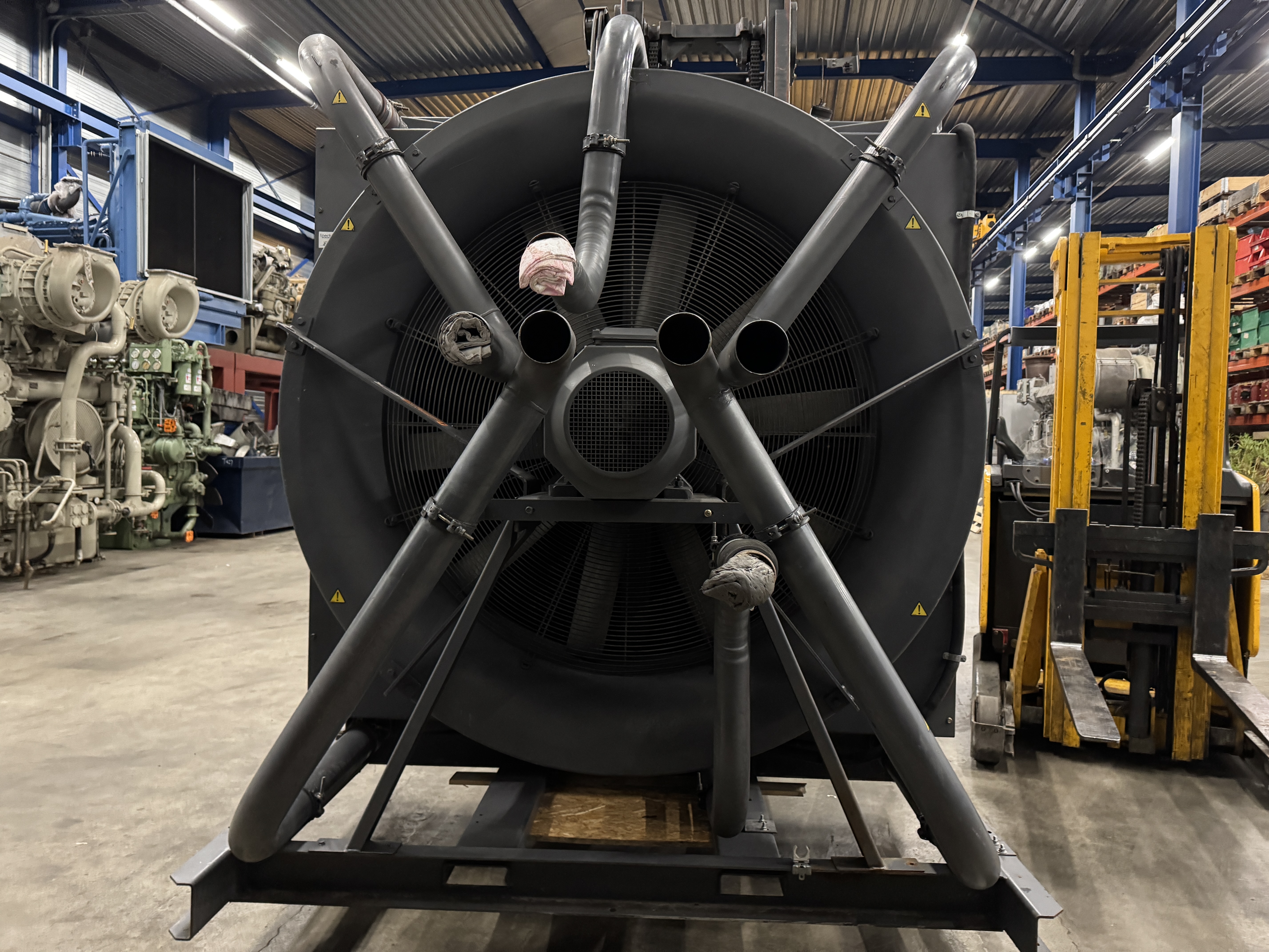 Used DEUTZ TBD 616-V16 / KUNZLER DIESEL GEN.SET 1000 KVA