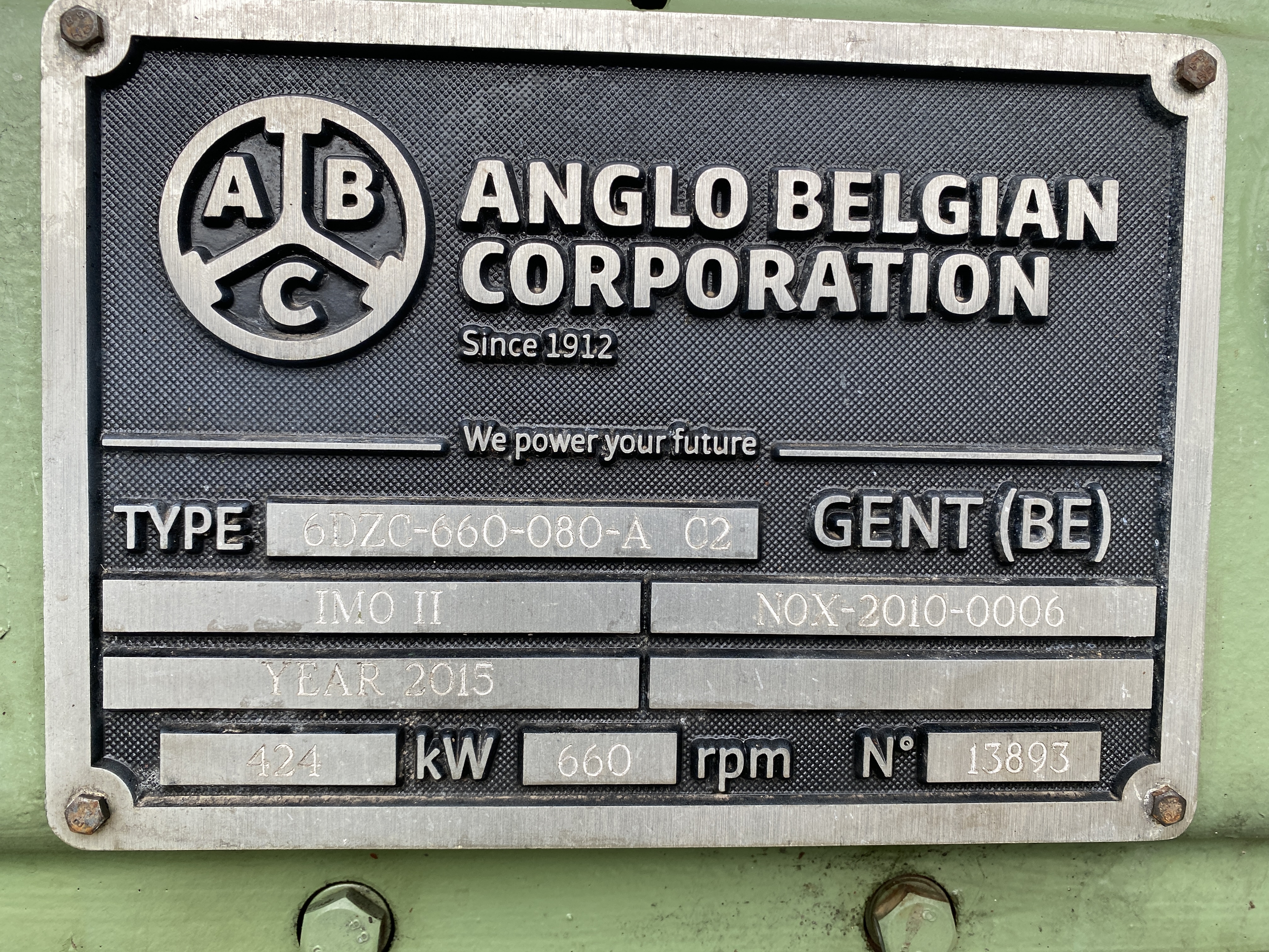 Used 2015 ABC 6DZC-660-80A C2