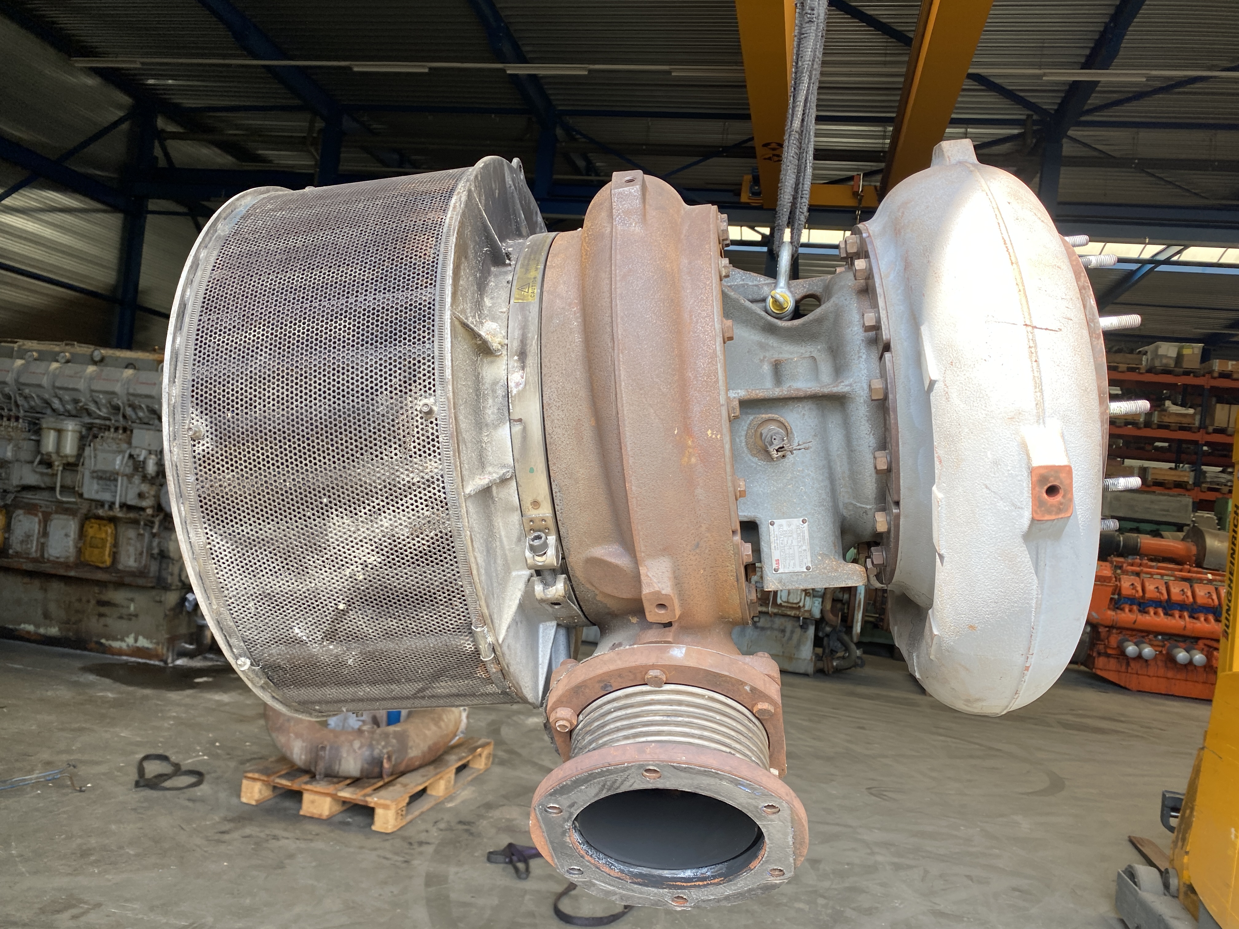 Used ABB TPS57-F33 TURBOCHARGER