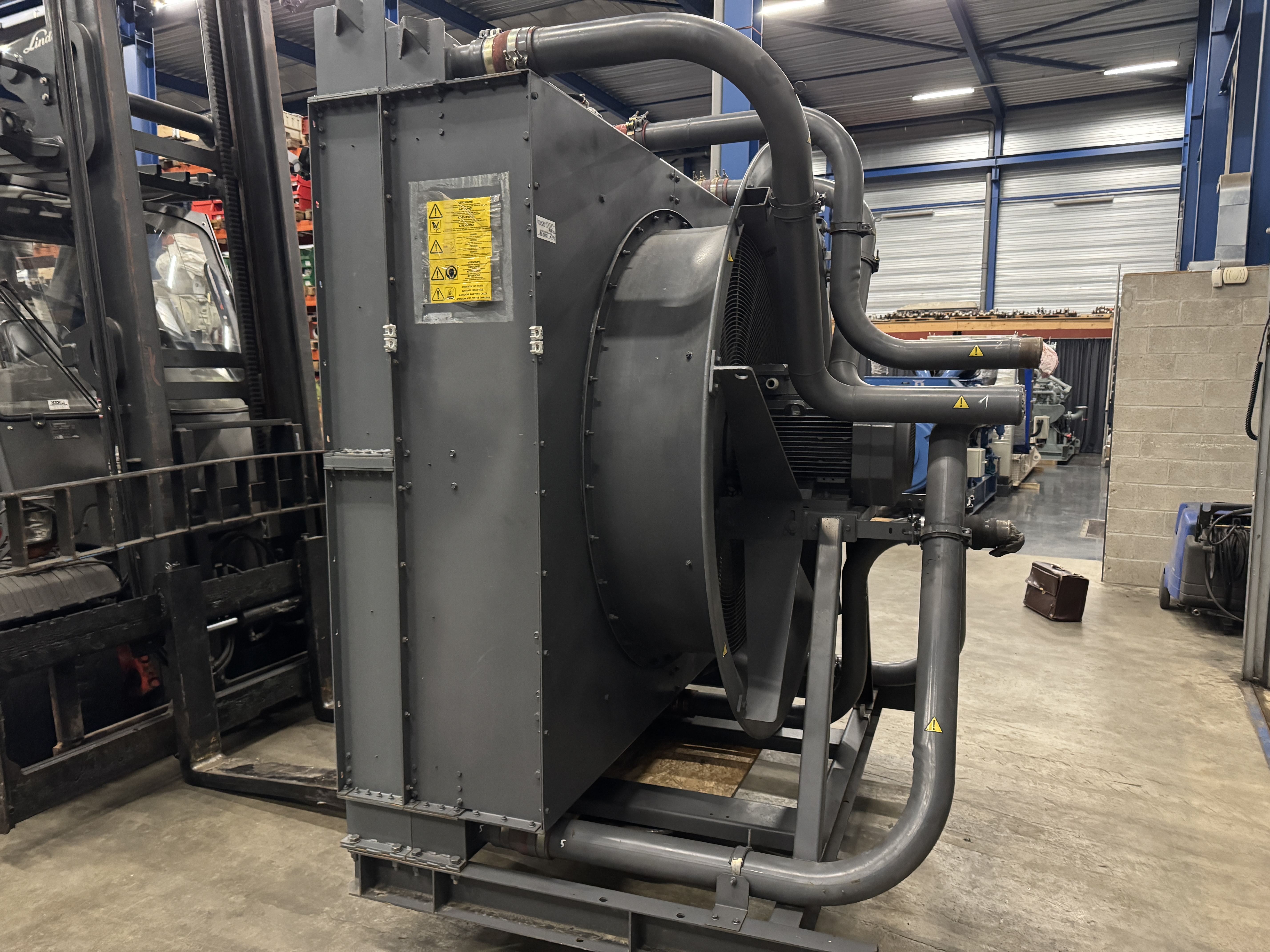 Used DEUTZ TBD 616-V16 / KUNZLER DIESEL GEN.SET 1000 KVA