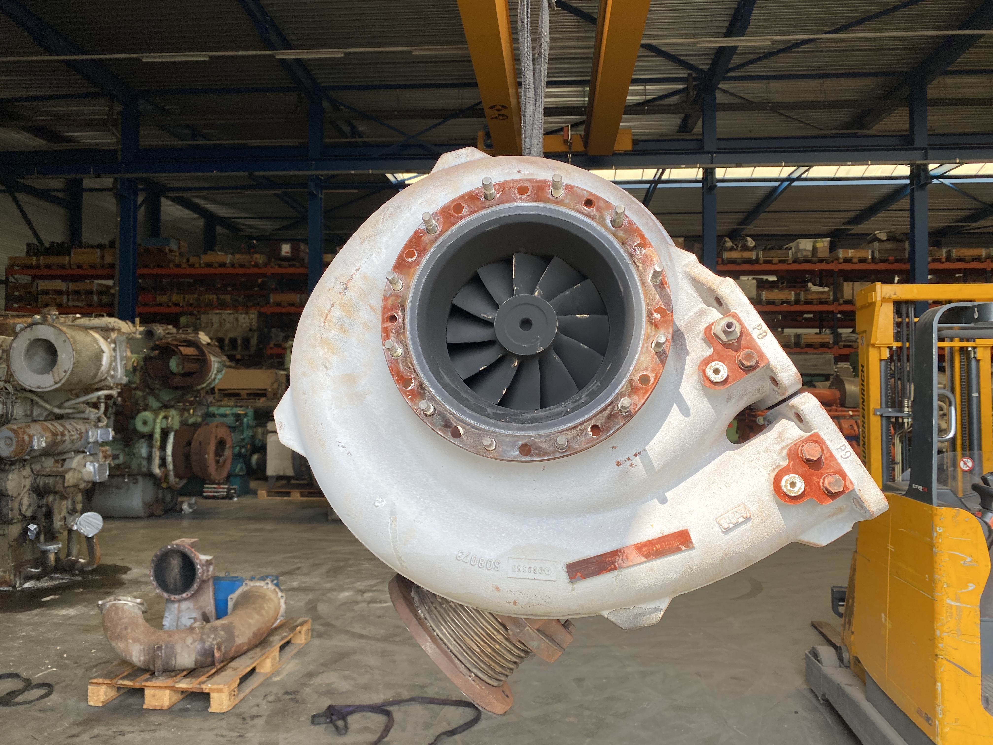 Used ABB TPS57-F33 TURBOCHARGER