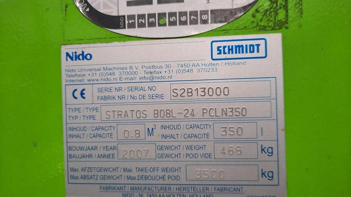 Gebruikt 2007 NIDO Stratos B08L-24 PCLN350