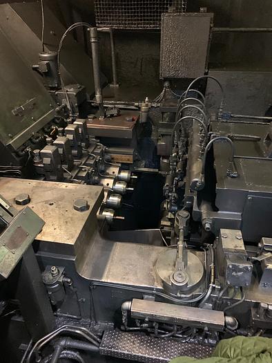 Used NATIONAL MODEL 204XL LONG STROKE 4 DIE PROGRESSIVE HEADER LINE