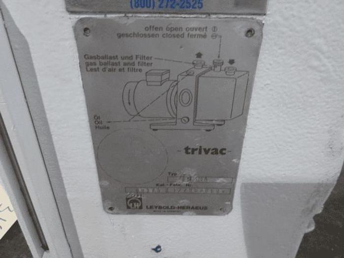 Used LEYBOLD-HERAELUS VACUUM PUMP – 1.5 HP