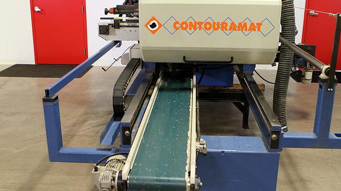 Used 2004 Friulmac CONTOURAMAT Double End Tenoner