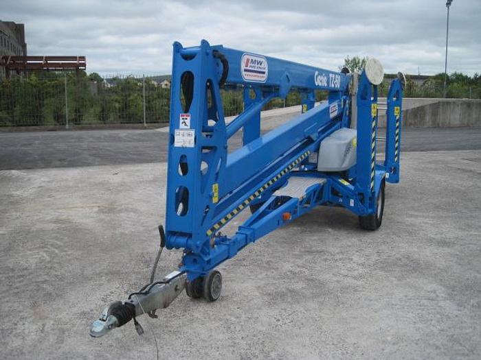 Used Genie TZ-50 – 50 foot towable boom