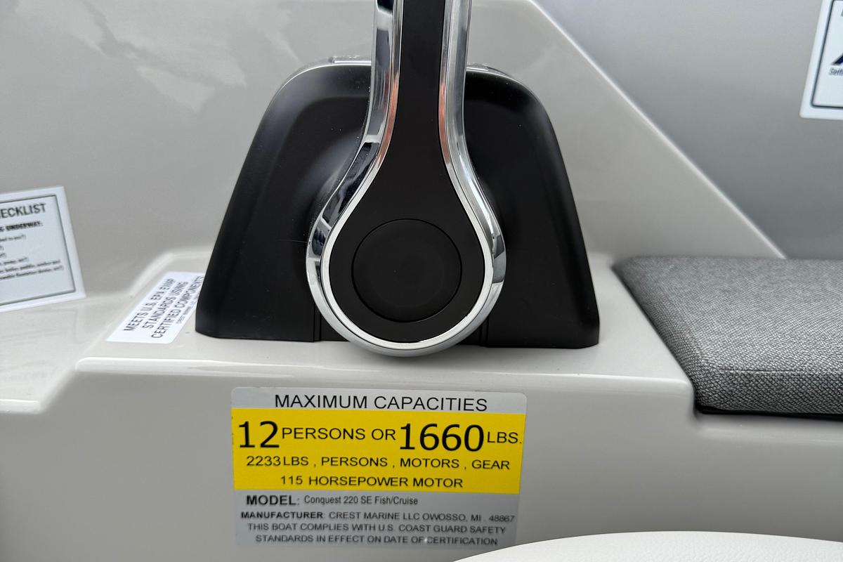 2026 Crest Conquest SE 220 Cruise