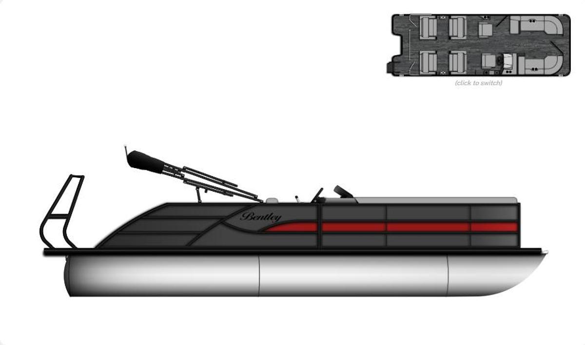2027 Bentley Pontoons 243 Quad Swingback