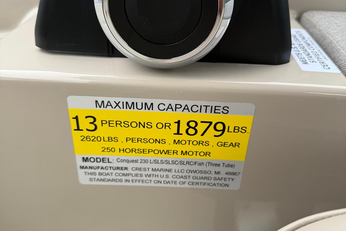 2026 Crest Conquest 230 SLSC