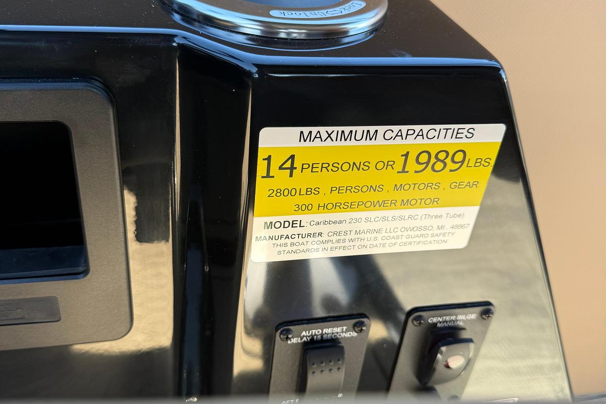 2026 Crest Caribbean 230 SLS