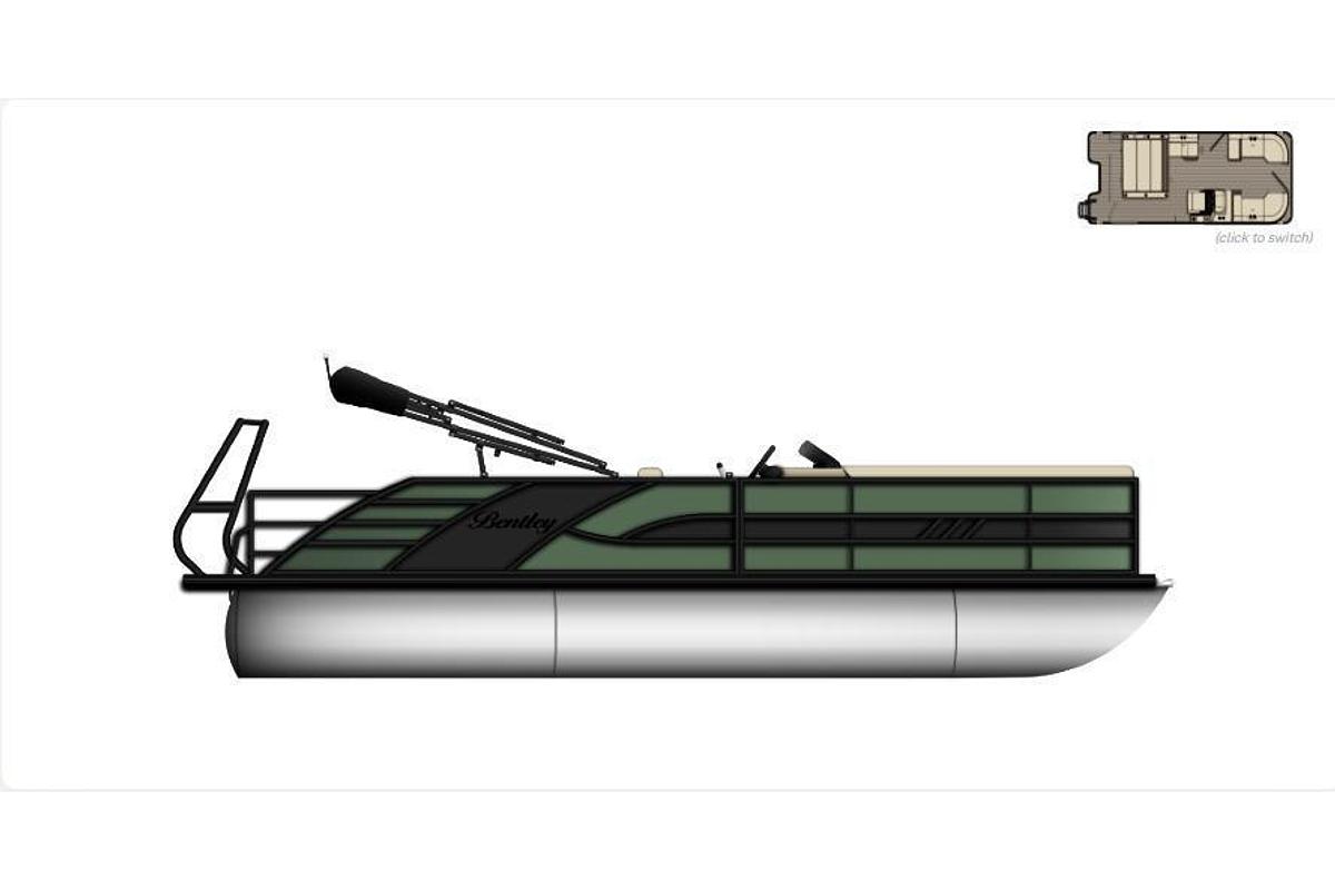 2026 Bentley Pontoons Elite 223 Swingback Bench