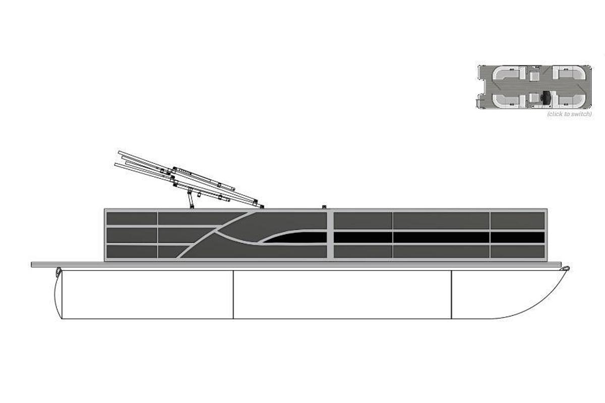 2026 Bentley Pontoons Legacy 223 Navigator