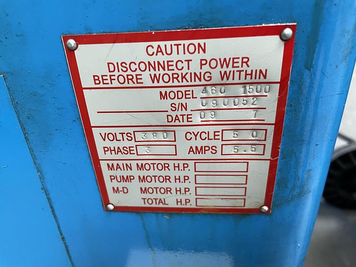 Gebruikt HBM 460 x 1500