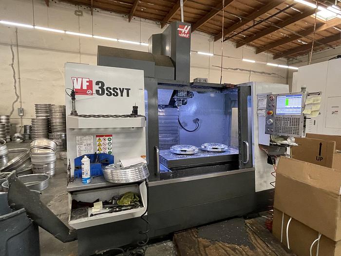 Used 2017 HAAS VF-3SSYT CNC Vertical Machining Center