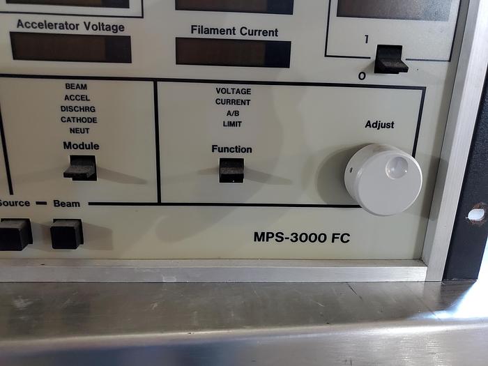 Used Ion Tech MPS-3000 FC Lab/Industrial Ion Gun Source Power Supply Controller (OBA3)