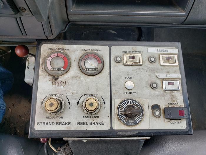 Used Don't miss! 2001 GMC 7500 w/ Telsta T40C Pro Cable Placer Bucket Truck