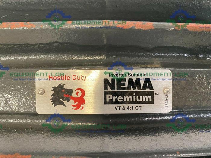 Used US Motors Emerson H25P2B 25HP Electric Motor 1775 RPM 230/460V