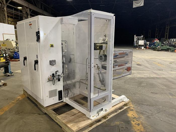 Used 18" WIDE WEBEX MODEL 1251 DUPLEX REWINDER W SIMCO ION BLOWER AND COGNEX CAMERA