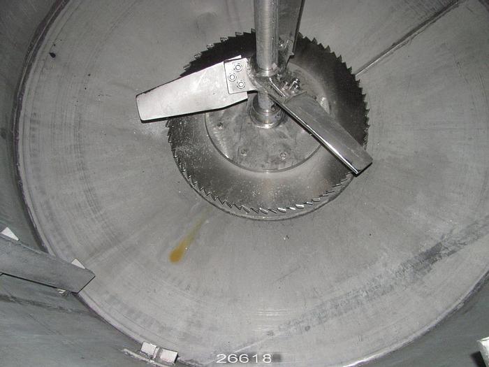 Used Cowles  High Shear Coating Mixer, Cowles Type, Tank Diamete 64", Straight Wall Height 56", Slightly Conical Bottom #26618