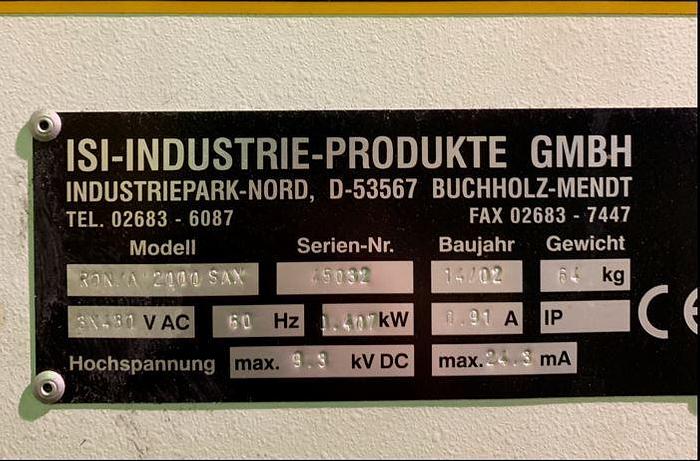 Used 2002 OERLIKON B10 TOOL & CUTTER GRINDER