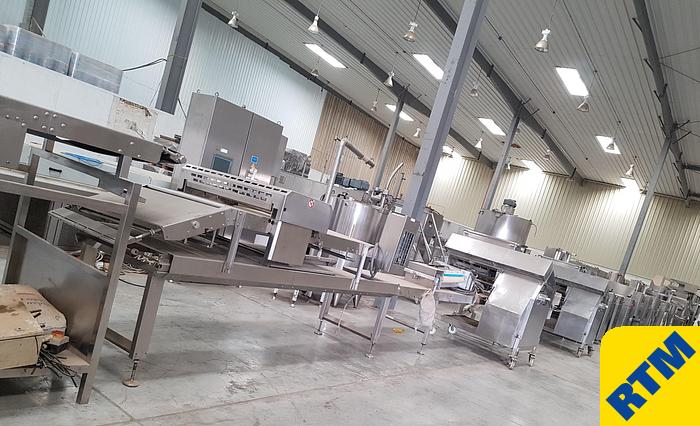 Used Line to make filled puff pastry products