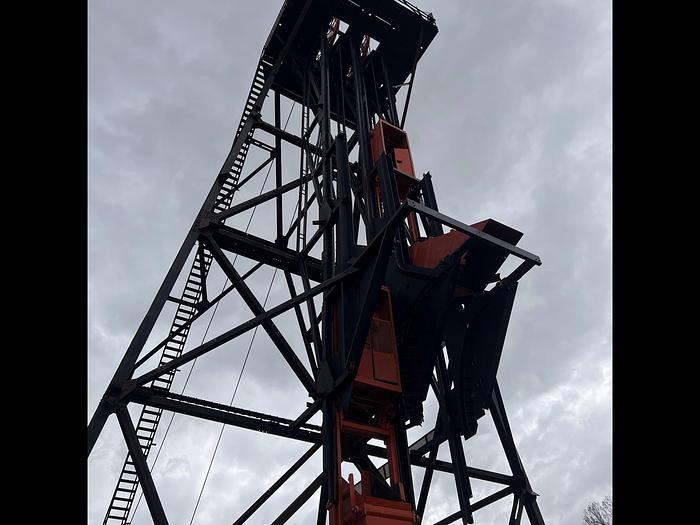 Used 1974 Headframe with Hoist for Underground Mine Large Production Headframe