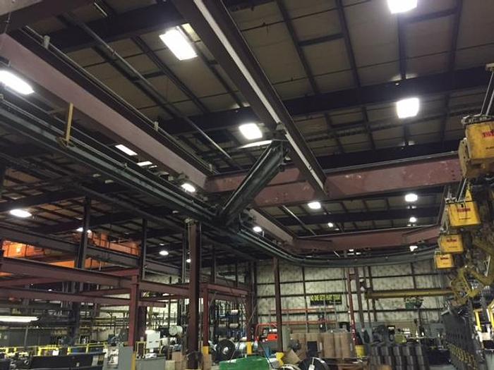 Used CLEVELAND MONORAIL CRANE, 9 TROLLEYS (USED)