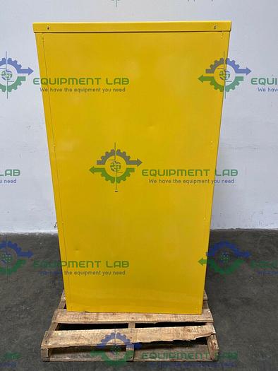 Used JustRite BS60 60 Gallon Flammable Cabinet 65"x 34"x 34" Manual Close