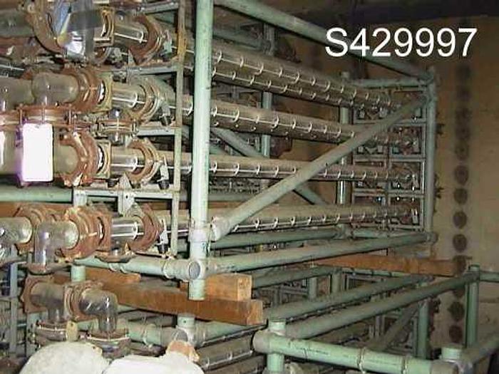 Used Heat Exchanger, Shell & Tube, 14 SF, Glass (50) #S429997