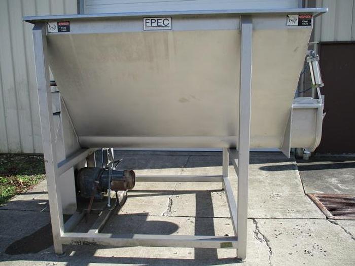 Used FPEC Agitated Accumulation Hopper w/Unloading screw; Md#SCL930