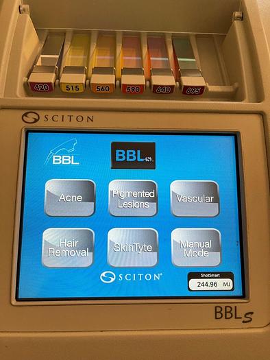 Used Sciton Profile BBLs w/ Filters 420,515, 560, 590, 640, 695 ~Excellent Condition~