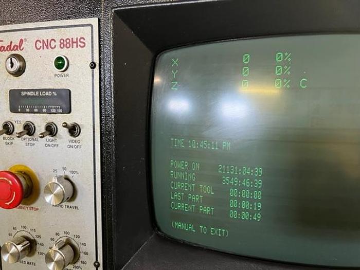 Used 1999 Fadal VMC-4020AHT